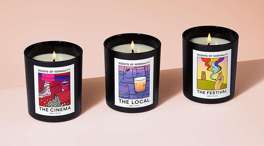 Luxury packaging for candles
