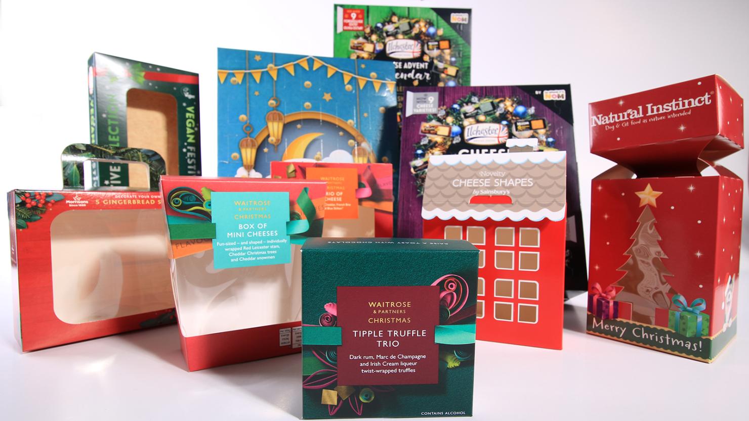 Retail Printed Box Packaging Christmas Selection