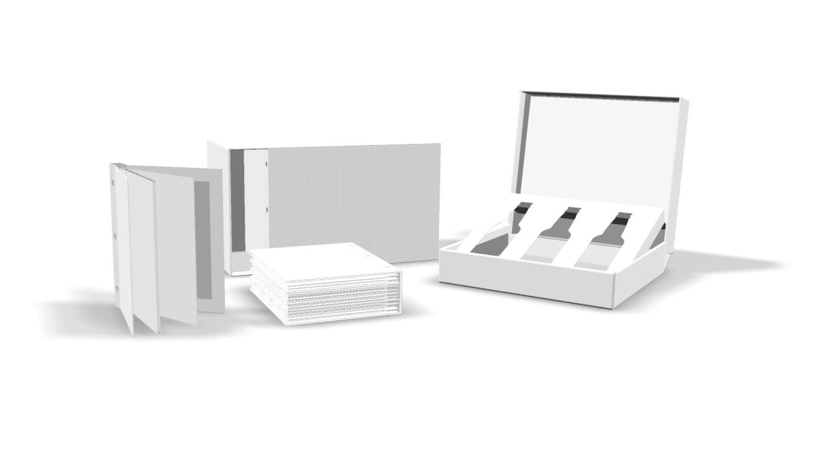 Retail Printed Box Packaging 3D Visual Prototype CAD